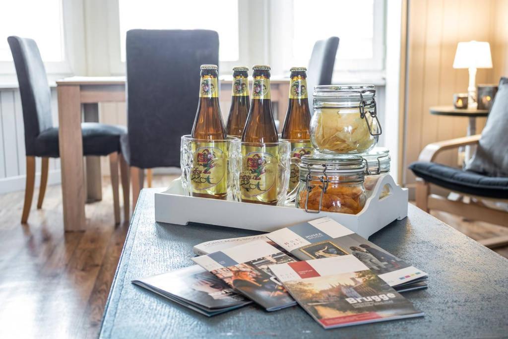 Charmant Appartement Met Zicht Damse Vaart @Brugge ภายนอก รูปภาพ
